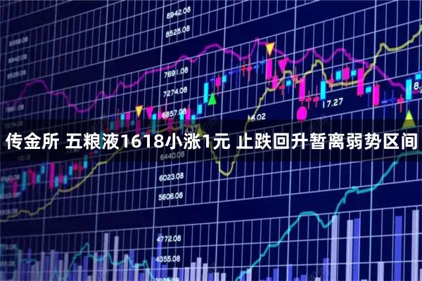 传金所 五粮液1618小涨1元 止跌回升暂离弱势区间
